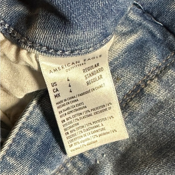 AE PATCHED CURVY SUPER HIGH-WAIST - Picture 4 of 5